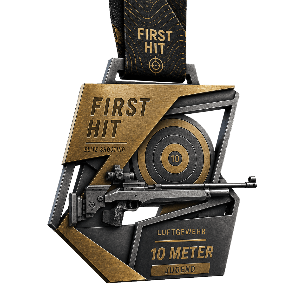Luftgewehr First Hit Challenge - Jugend Medaille