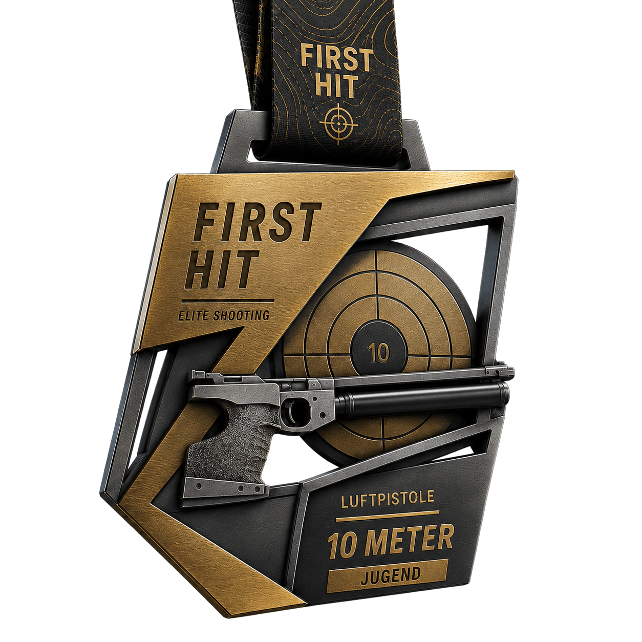 Luftpistole First Hit Challenge - Jugend Medaille